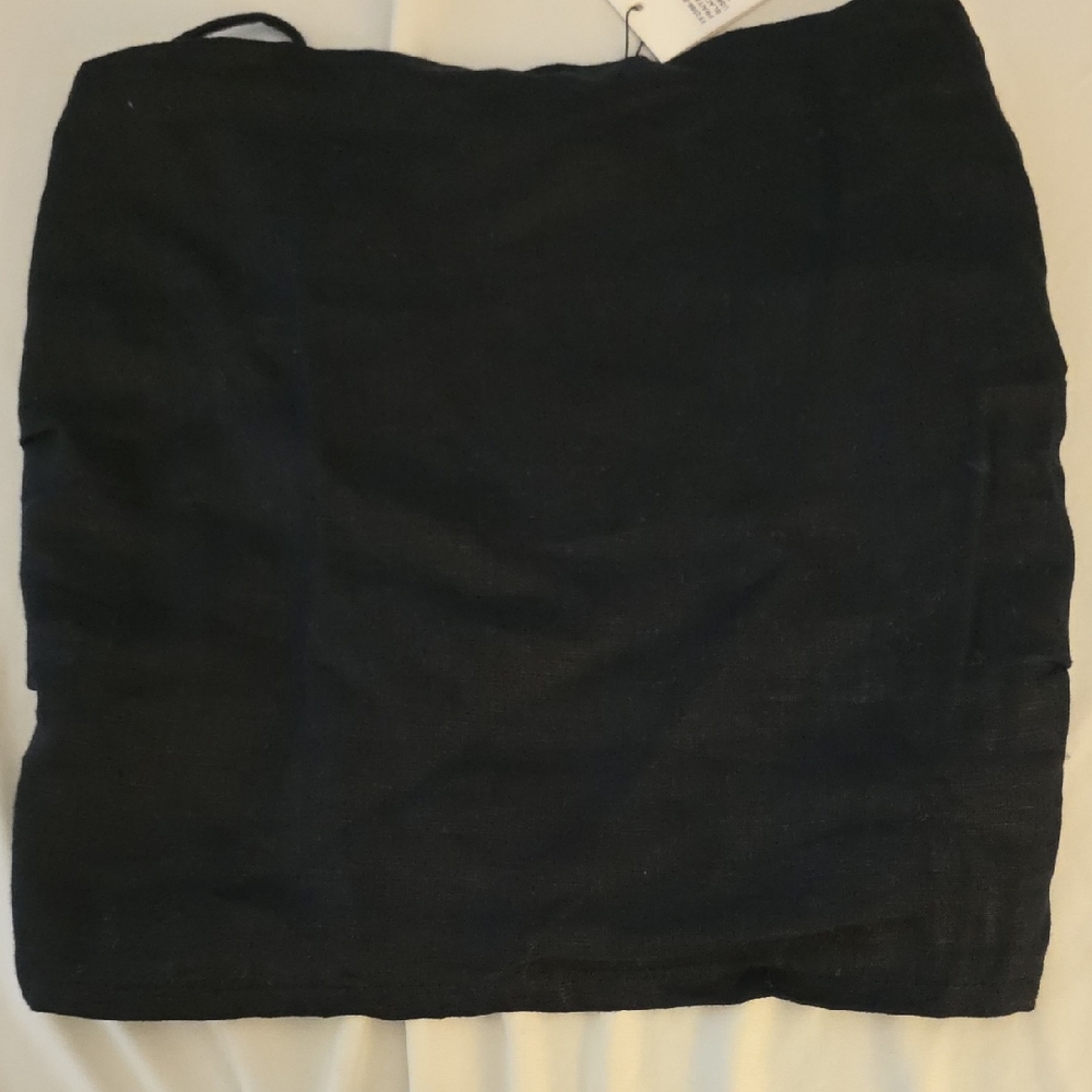 Faithfull the Brand Midnight Linen Top Size 8 US